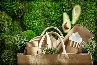 Eco-friendly, stylish, disposable, convenient, beautiful recyclable tableware.